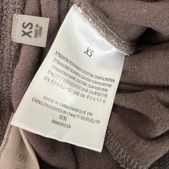 Fear Of God Essentials Brown Terry Resort Lounge Pants Logo Women's Size XS FOG - Picture 12 of 13